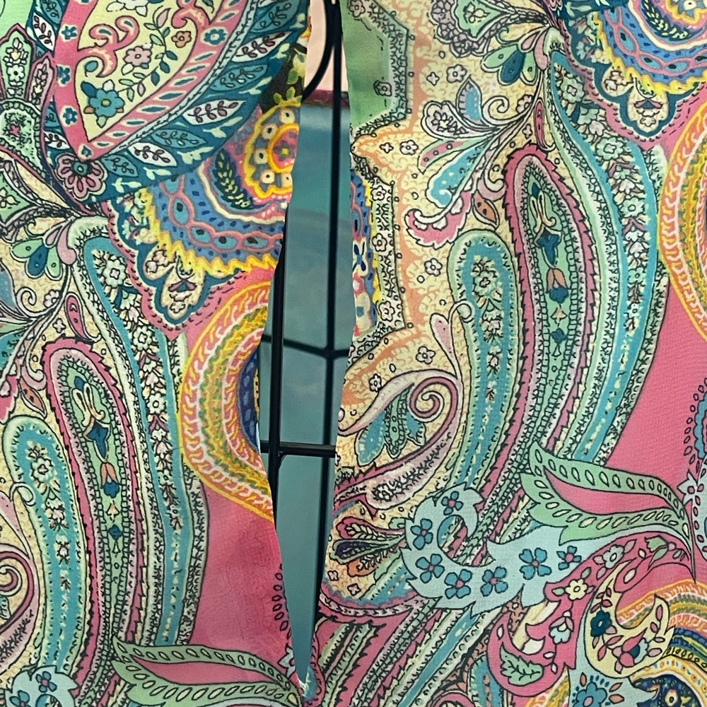 Tommy Hilfiger Multicolor Paisley Maxi Dress - Picture 3 of 7